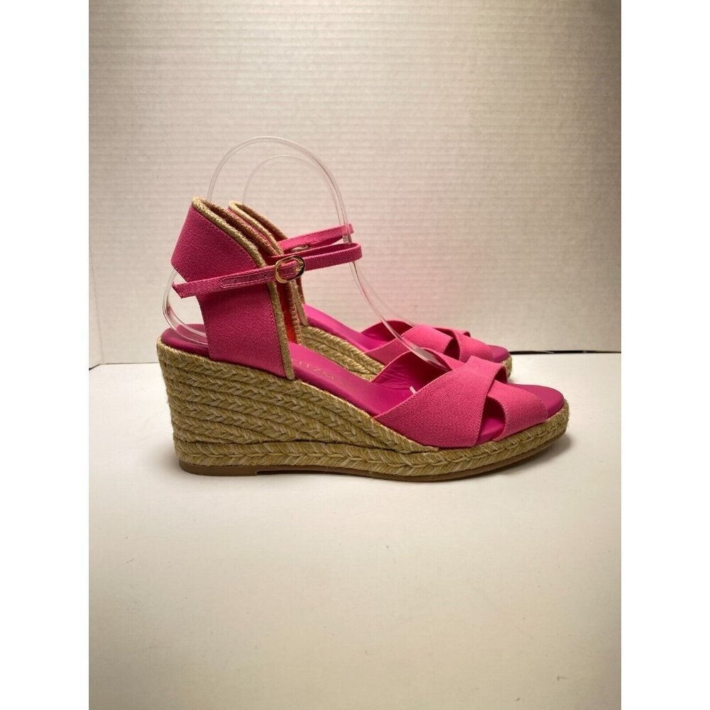 Stuart Weitzman Women's Fuchsia Mirela Ii Espadri… - image 2